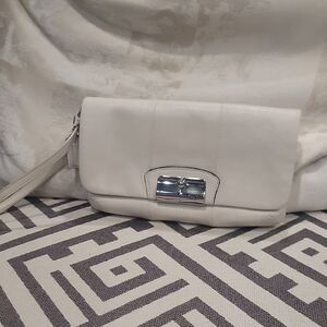 Elegant White Clutch Bag